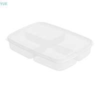 ?【Lowest price】YUE อาหารสดเก็บ boxcontainer ครัวตู้เย็น Organizer กรณีถาดระบายน้ำที่ถอดออกได้สำหรับเก็บผักผลไม้