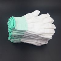 5Pairs garden gloves white gloves cotton gardening work gloves construction woodworking hand gloves household