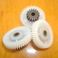 เกียร์พลาสติกคู่ 0.5/0.6M 16/41T 3mm Helical Gear DIY รุ่น 16 ฟัน 41 ฟัน-aerwererwess