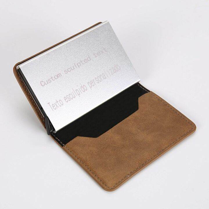 custom-picture-engraving-personalized-leather-card-holder-rfid-wallet-custom-brown-men-fashion-business-card-holder-card-holders