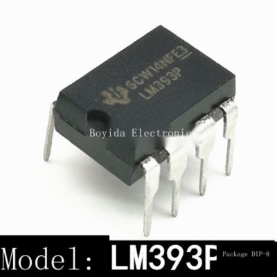 10Pcs Straight Plug LM393P DIP-8 Low Power Comparator ใหม่นำเข้า LM393