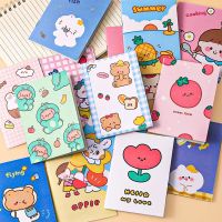 [Hagoya Stationery Stor] A7นักเรียนแบบพกพากระเป๋า Notepad สร้างสรรค์การ์ตูนโน๊ตบุ๊คมือบัญชีแยกประเภทสีมินิน่ารักหนังสือนักเรียนชั้นประถมศึกษาวารสาร