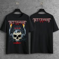 READY STOCK Top testament rock Band Shirt Custom Print Streetwear Black Sabbath Vol. 4 Tshirt Vintage Design