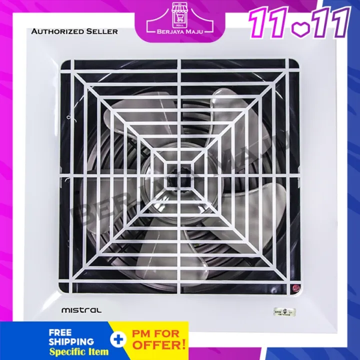 Mistral 10" Ventilation Ceiling Exhaust Fan MVF101 Lazada