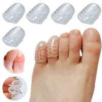 ☬ 10Pcs Silicone Toe Caps Anti-Friction Breathable Toe Protector Prevents Blisters Toe Caps Cover Protectors Foot Care