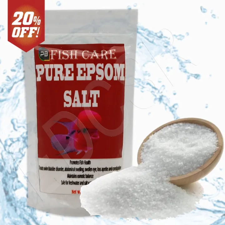 (MP) PB Fish Care Pure Epsom Salt for Aquarium Fish 100g Lazada PH