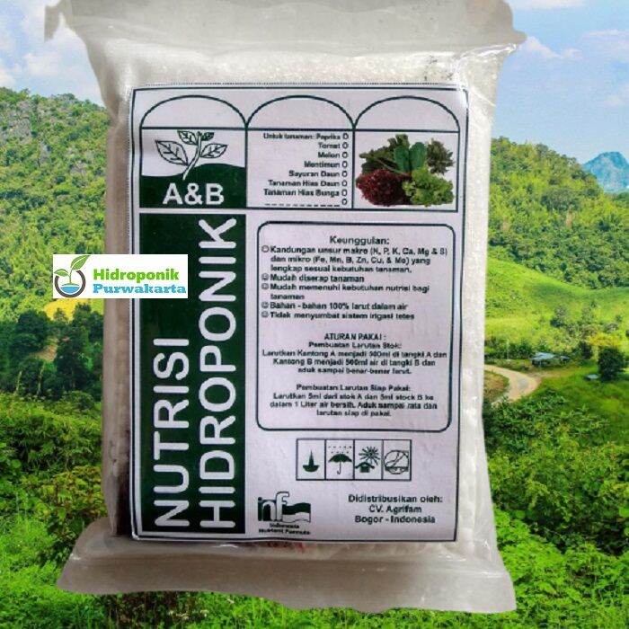 Nutrisi Hidroponik AB Mix Murah Khusus SAYURAN DAUN TOTAL Pekatan 1 ...