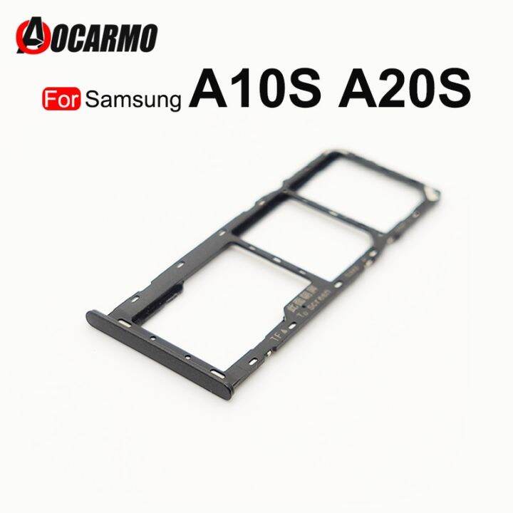 aocarmo-ซิมการ์ดสำหรับ-samsung-galaxy-a10s-a20s-a10e-a102u-ที่ใส่ช่องเสียบบัตรถาดใส่ซิมอะไหล่ทดแทน