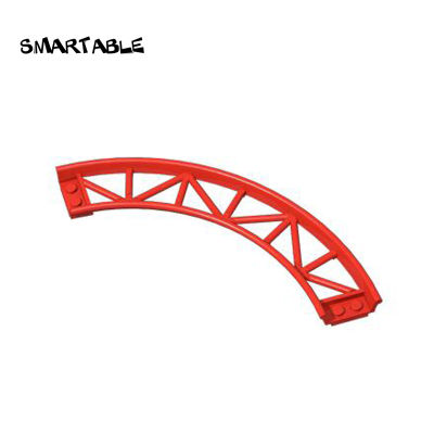Smartable Roller Coaster Rail Bow Slope With Shaft Edges Part Building Block Toy Compatible 25059250612602226559 4pcsLot