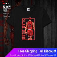 【New】SKTT1 เสื้อยืดผู้ชายและผู้หญิง Sports Anime SHOHOKU Slam Dunk（ Basketball）graphic Design Print Tee Mens Cotton O-nec