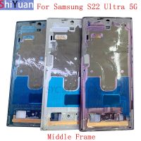 Housing Middle Frame Bezel Plate Panel Chassis S22 Ultra 5G S908 S908B S908UPhone Metal Repair Parts