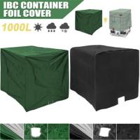 IBC Tote Cover 1000 L กลางแจ้ง IBC ถังเก็บน้ำ Ton Barrel Rain Barrel ฝาครอบป้องกัน IBC Tote Cover IBC คอนเทนเนอร์ IBC Ton