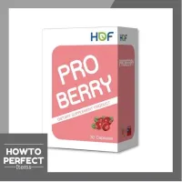 การันตี [แท้100%] HOF Proberry ลดการติดเชื้อในช่องคลอด pro berry (บรรจุ 30 เม็ด) By ฟินฟินเฟรส