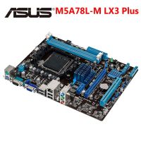 เมนบอร์ด M5A78L-M ASUS LX3 Plus เริ่มต้น M5A78L M LX 3 Plus AM3ซ็อกเก็ต + บอร์ด DDR3 AMD 760G 16GB เมนบอร์ดเดสก์ท็อปที่ใช้