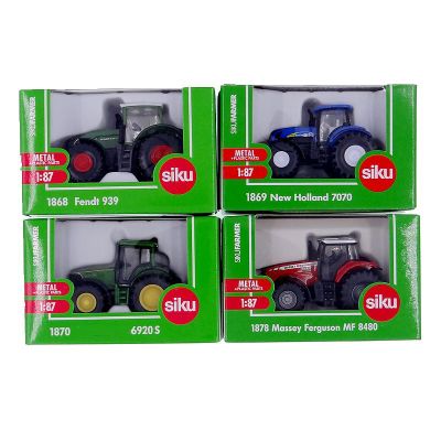 SIKU 1868 7CM Die Casting Classic Fendt tractor Model Alloy Static Simulation Farm Vehicle Transporter Fan Gift Collection Boxed Die-Cast Vehicles