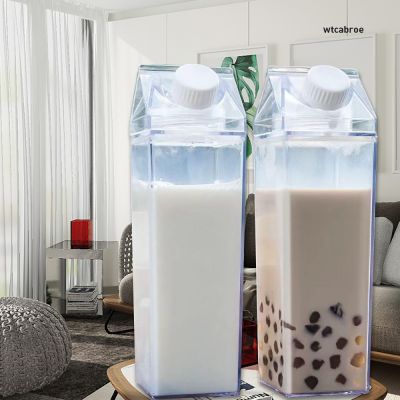 Kitchen Leakproof Creative Transparent Milk Water Bottle Drinkware Outdoor Climbing Tour Camping Children Men Milk Water Bottles