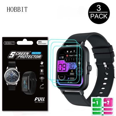 3Pcs Watch Hydrogel Protective Film For COLMI P8 SE Plus 1.69 Inch P28 Plus Soft TPU Screen Protector HD Clear Film Not Glass Drills Drivers