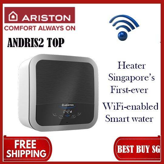 Ariston heater ANDRIS2 TOP ELECTRIC STORAGE WATER HEATER | AN2 Top | WiFI  Integrated | Free Delivery | Local Warranty |Ariston water heater| | Lazada  Singapore