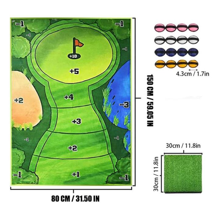battle-royale-golf-game-durable-and-washable-golf-mat-practice-outdoor-and-chipping-game-practice-golf-games-at-home-best-golf-chipping-mat-for-adults-family-kids-newcomer