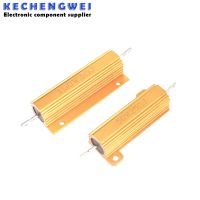 50W 100W Aluminum Power Metal Shell Case Wirewound Resistor 0.01R 100K 1 6 8 10 20 200 500 1K 10K ohm resistance RX24