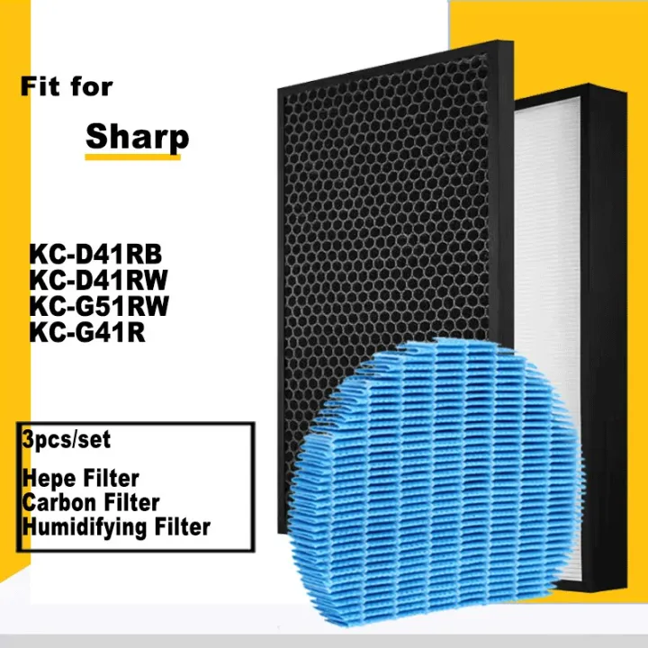 Charcoal Carbon Filter FZ-D40DFE HEPA Filter FZ-D40HFE For Sharp Air ...