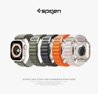 Spigen สายนาฬิกาอัลไพน์สำหรับนาฬิกา Apple 8 7อัลตร้า49มม. 45มม. 41มม. 44มม. 40มม. สายรัดข้อมือสายนาฬิกาเข้ากันได้กับ I Watch Series 8 SE 7 6 5 4