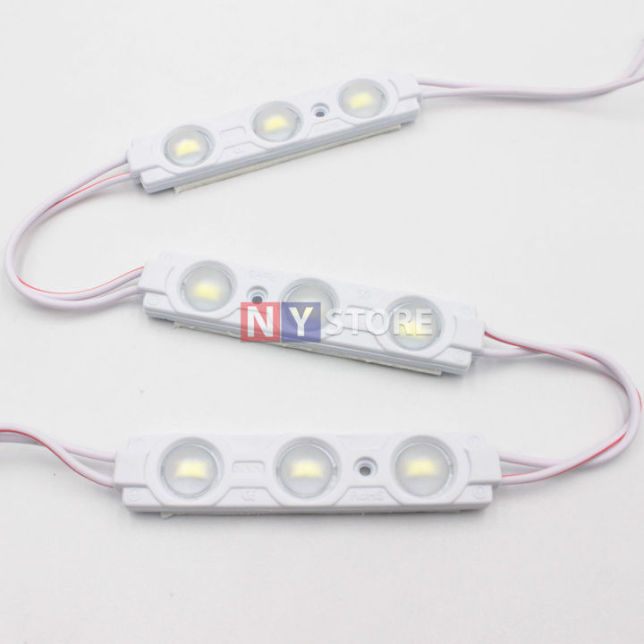 ny-ไฟโมดูล-5730-1-5w-dc12v-3เม็ดไฟ-smd-หลอดไฟ5730-สีขาว-led-module-ไฟป้ายอักษรณ์-ไฟงานป้ายทำป้าย-กันน้ำกันฝน-หลอดไฟled-ip67