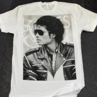 Vansss [COD] เสื้อยืดวง MJ Michel Jackson  ลิขสิทธิ์แท้ oversize