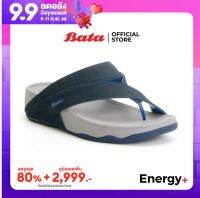 [Best Seller]  Bata  Energy+ รองเท้าเพื่อสุขภาพ รองเท้าแตะลำลอง รองเท้าใส่สบาย รองเท้าแฟชั่น รองเท้าฮิต สีน้ำเงิน สำหรับผู้ชาย รหัส 8719342 vki