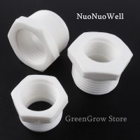 5/50pcs 1/8"~1" Male-Female Thread Plastic Bushing Connector Garden Irrigation Reducer Joint Water Pipe Connector Aquarium Tool Pipe Fittings Accessor