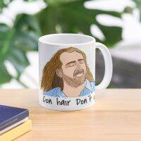 Nic cage con air hair Coffee Mug Kawaii Cup Thermo Coffee Cup To Carry Mug Kawaii