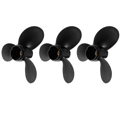 3pcs 7 12x7เรือใบพัดเครื่องยนต์3-Blade ROTARY Paddle 58110-91Jn0-019สำหรับ Suzuki outboard เครื่องยนต์4-6Hp