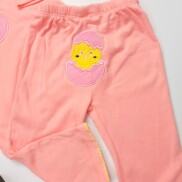 6-36M Quần cotton mông thú Dobi - Hồng gà