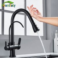 【hot】 Purified Faucet Hot Cold Mixer Mount Rotation Pull Out Nozzle Stream Spray Mode