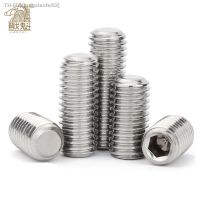 ❀♛♗ 50/20/10pcs m1.6 M2.5 m3 M4 M5 M6 M8 din913 304 hexagon head stainless steel hexagon socket flat head bolt