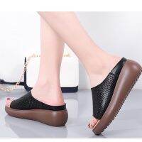 Womens Fashion Hollow Slippers Casual R Platform Sandals