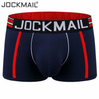 Jockmail New y Underwear Men Boxer Brand Hot Men Underwear Breathable Low Waist Cotton Mens Boxers Calzoncillo Hombre