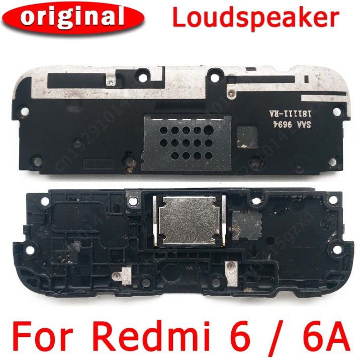 ลำโพงสำหรับ Redmi 6 6A อุปกรณ์ซ่อมสัญญาณลำโพงโมดูลบันทึกเสียงโทรศัพท์ของแท้อะไหล่ทดแทน