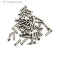 M3 x 4 5 6 8 10 12 14 15 16 18 20 22mm GR5 TC4 Titanium Alloy Button Head Screw Bolts Hex Socket For Model Aircraft Car DIY