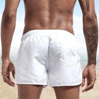 Summer Mens Beach Shorts Bodybuilding Joggers Quick-dry Cool Short Pants Male Beachwear Casual Fitness Sweatpants S-3XL