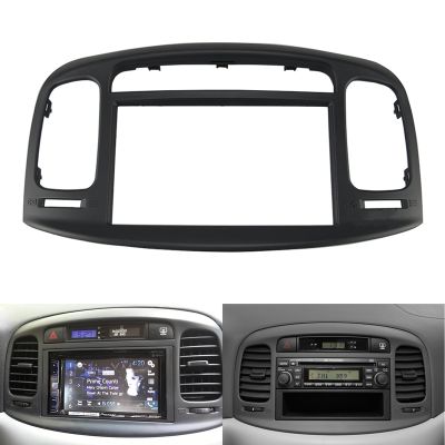 2Din Car Radio Fascia for Accent 09-12 DVD Stereo Frame Plate Adapter Mounting Dash Installation Bezel Trim Kit