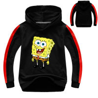 [ในสต็อก] ผู้ใหญ่ผู้ปกครองเด็กเสื้อกันหนาวหมวก SpongeBobs เด็กพิมพ์เด็กเสื้อผ้า Hoodies แขนยาวสำหรับเด็กหนุ่มๆสาวๆฤดูใบไม้ผลิฤดูใบไม้ร่วงน่ารักเสื้อคลุมด้วยผ้าการ์ตูนผ้าฝ้ายผสม