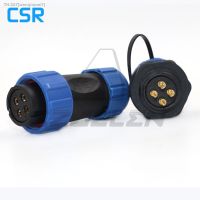 ✕❆卐 SZJELEN Waterproof SP21 Type IP68 Cable Connector Plug Socket Male Female Aviation Connector 4-Pin