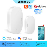 Tuya WiFi Zigbee Door Window Magnetic Sensor Smart Home Wireless Door Detectors Automation Security Protection for Alexa