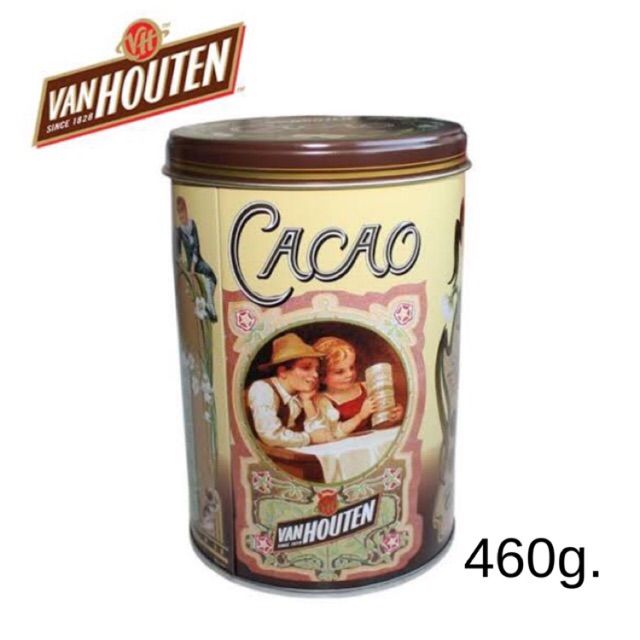 van-houten-cocoa-powder-460g-โกโก้ผง-โกโก้แท้100-ตราแวนฮูเต็น