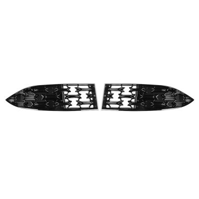 ❒ Car Front Lower Bumper Grill Grille Moulding Cover for Mazda CX5 CX 5 2022 Front Bottom Middle Net Decoration B