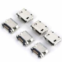 KLJDED 5 พิน SMD SMT 5-Pin 180 องศา ปลั๊กอะแดปเตอร์ ช่องเสียบซ็อกเก็ต ประเภทไมโคร USB B ซ็อกเก็ตหญิง