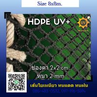 (8x8m.)ตาข่ายเซฟตี้กันตก (Safety Net) ตาข่ายนอนเล่น