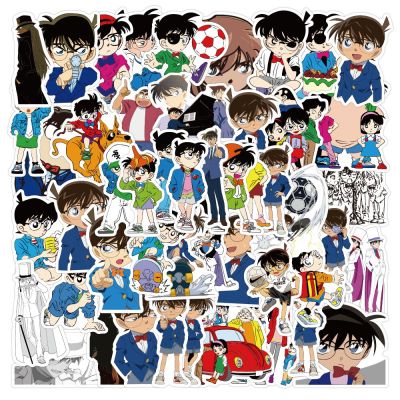 10/30/50PCS Detective Conan Anime Stickers Graffiti DIY Laptop Phone Scrapbook Skateboard Luggage Wall Cartoon Decal Kids Toys Stickers Labels
