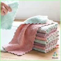 Mexin ผ้าอเนกประสงค์  ผ้าเช็ดจาน ผ้าไมโครไฟเบอร์ Clean Cloths